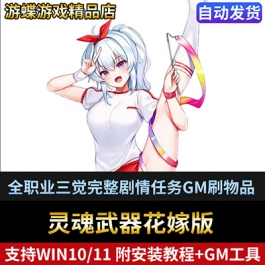 灵魂武器花嫁版单机版全职业三觉完整剧情任务镜像端GM刷物品装备